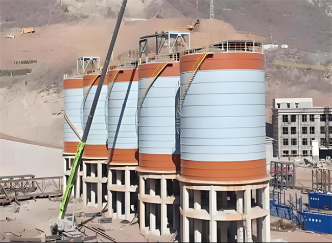 仪陇高架钢板仓